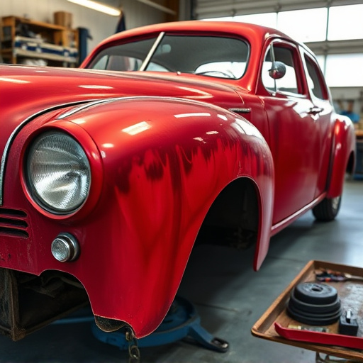vehicle restoration process