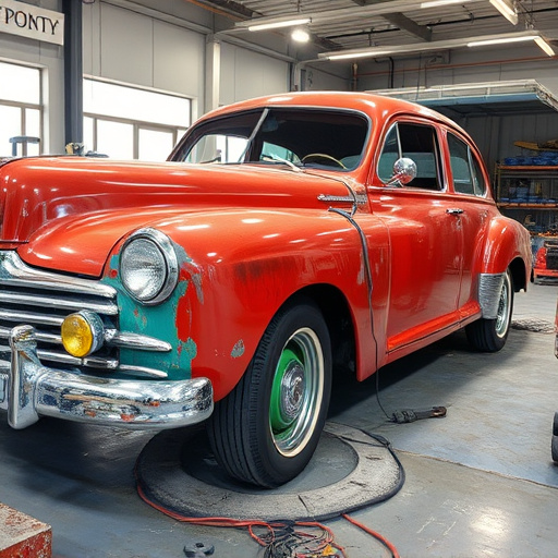 vehicle restoration process