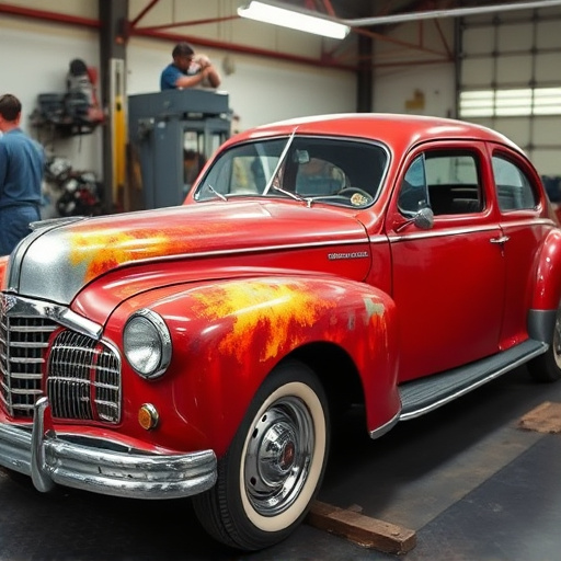 vehicle restoration process