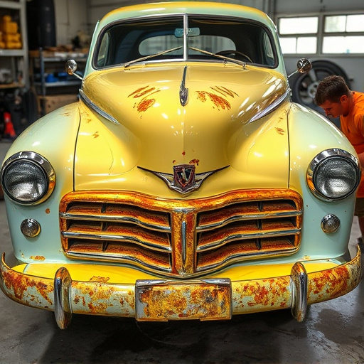 vehicle restoration process