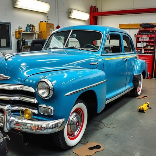 vehicle restoration process