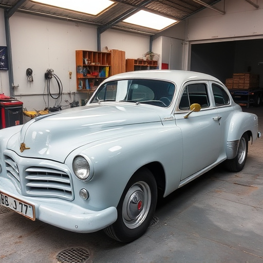 vehicle restoration process
