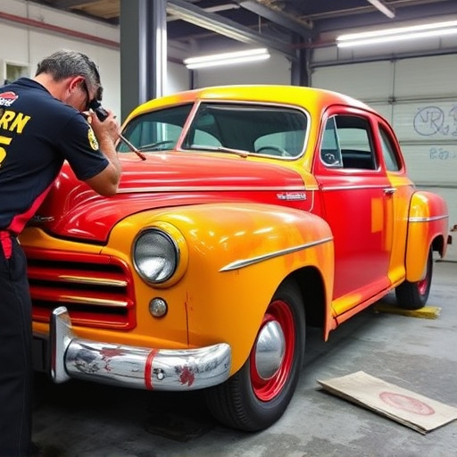 vehicle restoration process