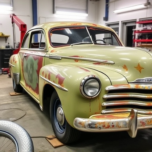 vehicle restoration process
