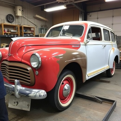vehicle restoration process