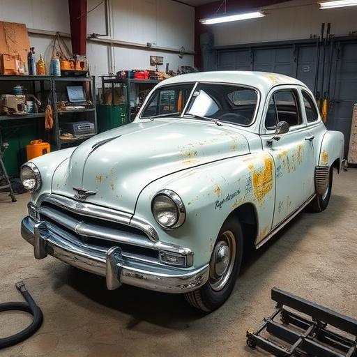 vehicle restoration process