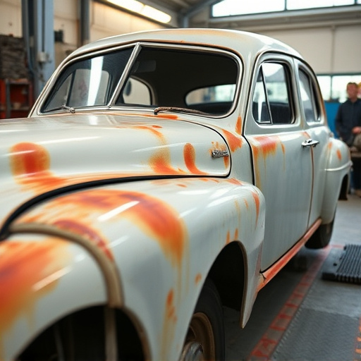 vehicle restoration process