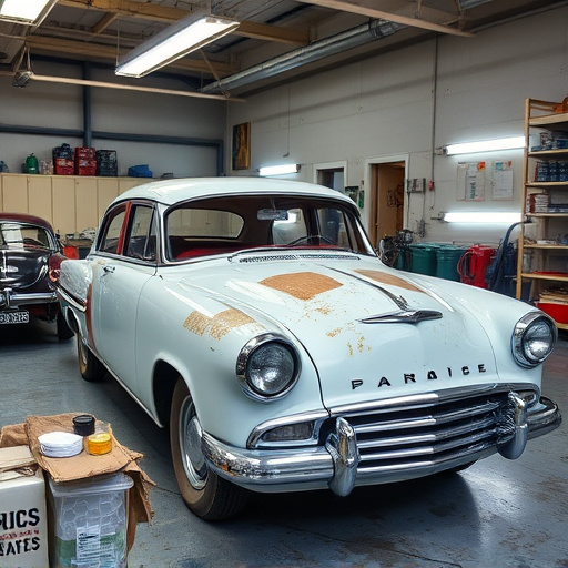 vehicle restoration process