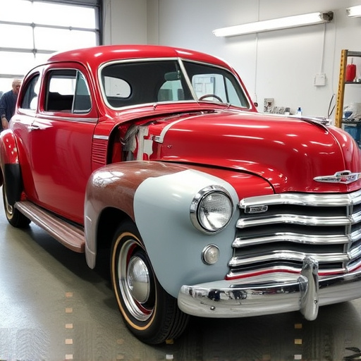 vehicle restoration process