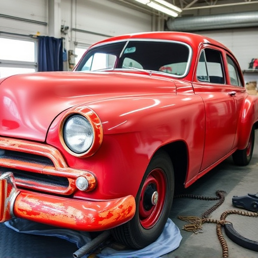 vehicle restoration process