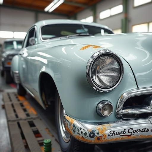 vehicle restoration process