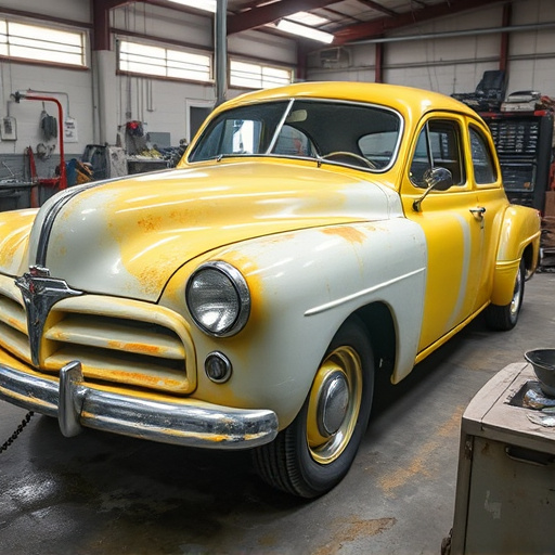 vehicle restoration process