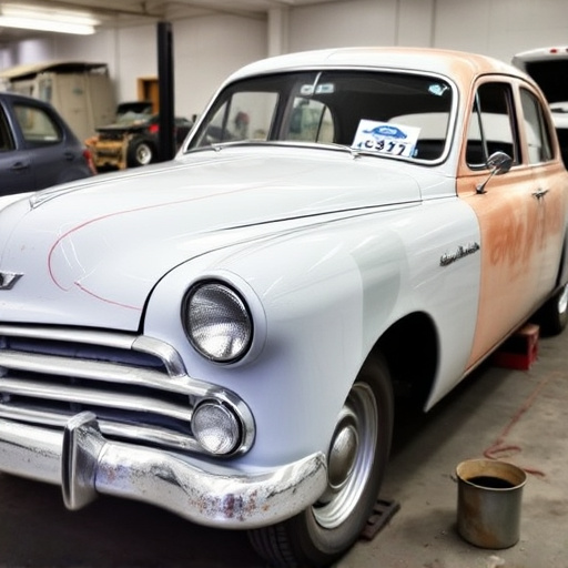 vehicle restoration process