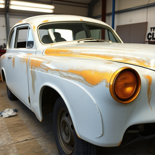 vehicle restoration process
