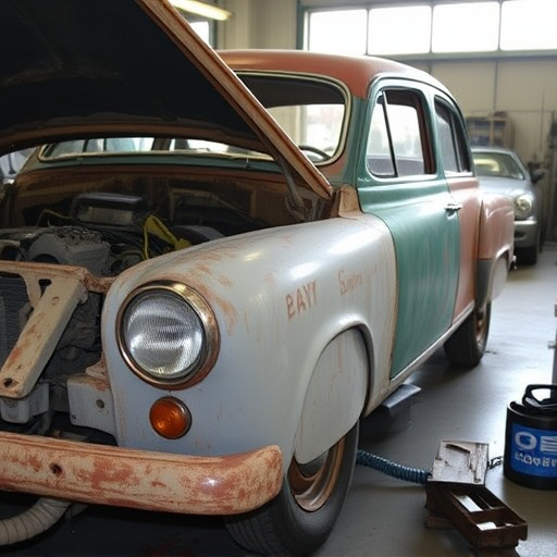 vehicle restoration process