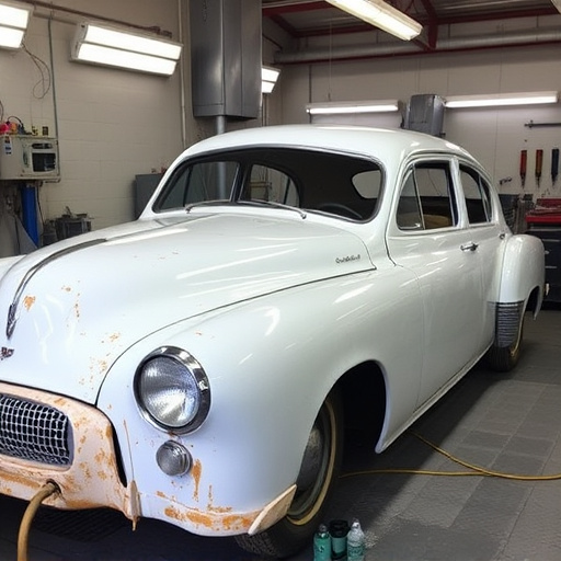 vehicle restoration process