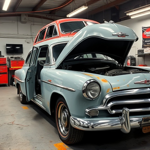vehicle restoration process