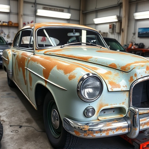 vehicle restoration process