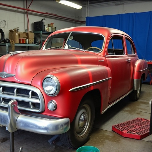 vehicle restoration process