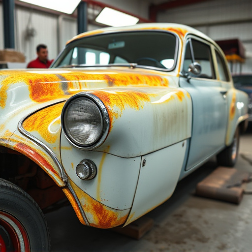 vehicle restoration process