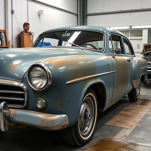 vehicle restoration process
