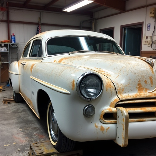 vehicle restoration process