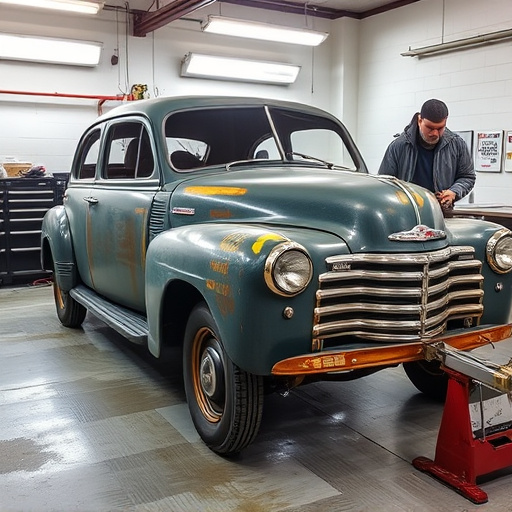 vehicle restoration process