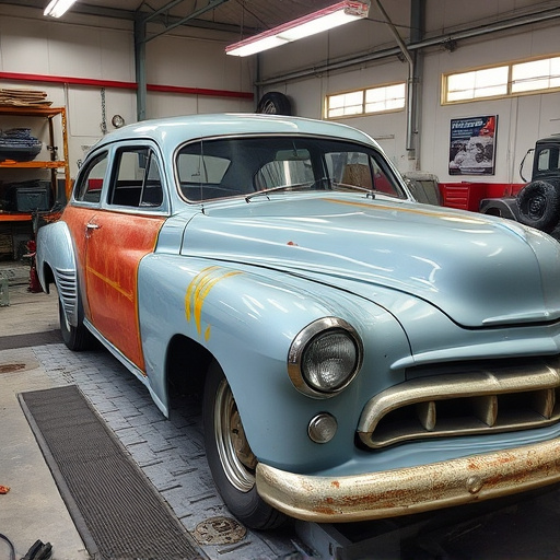 vehicle restoration process