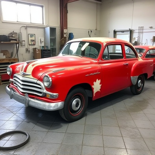 vehicle restoration process