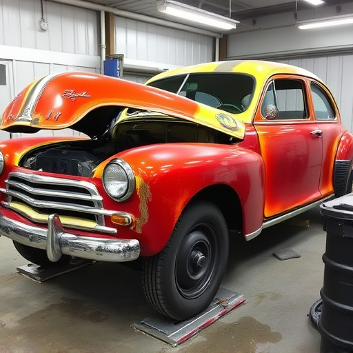 vehicle restoration process