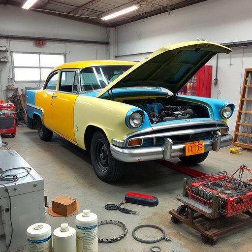 vehicle restoration process