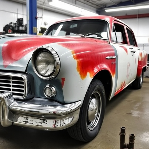 vehicle restoration process