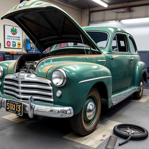 vehicle restoration process
