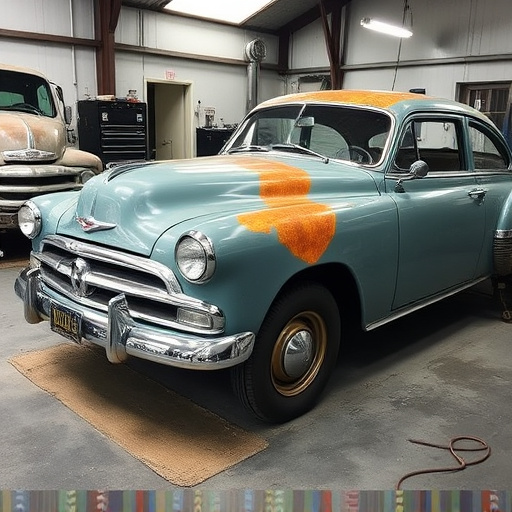 vehicle restoration process