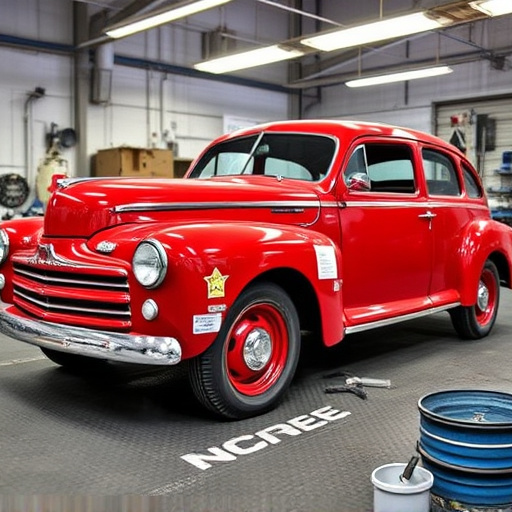 vehicle restoration process
