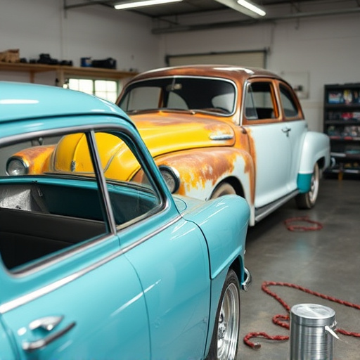 vehicle restoration process