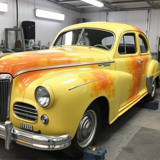 vehicle restoration process