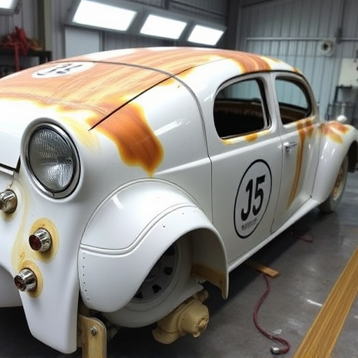 vehicle restoration process