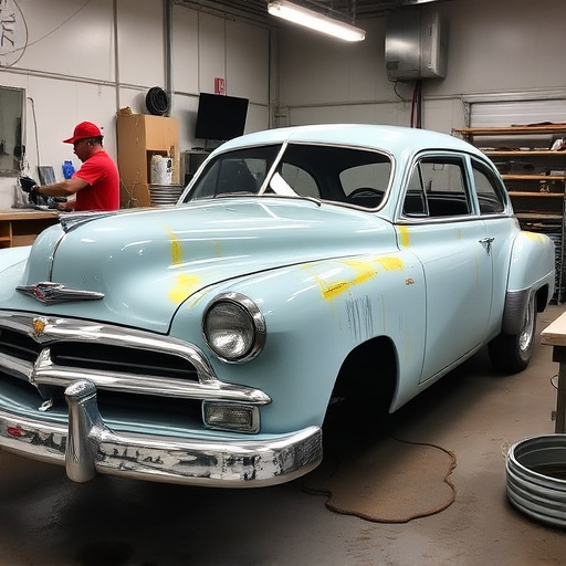 vehicle restoration process