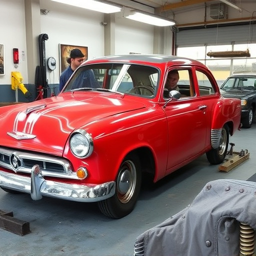 vehicle restoration process