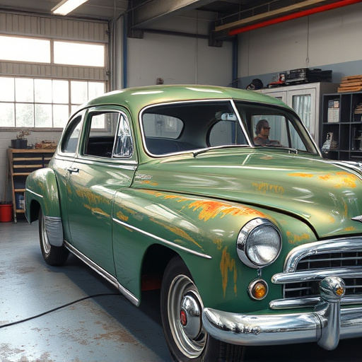 vehicle restoration process