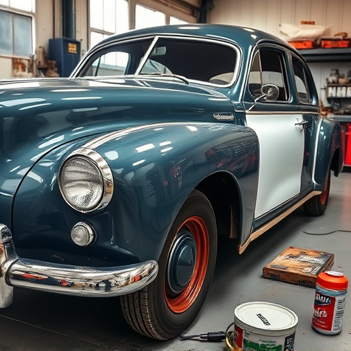 vehicle restoration process