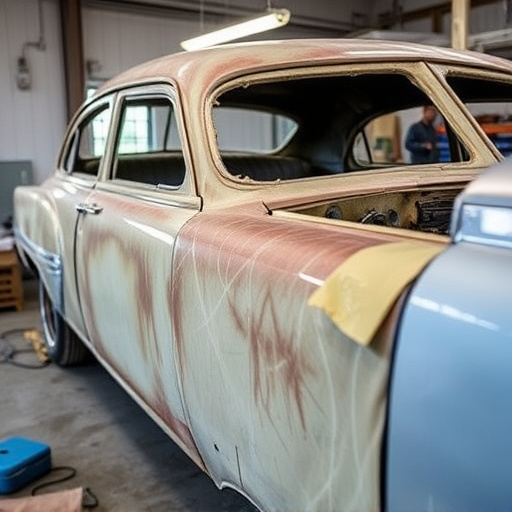 vehicle restoration process
