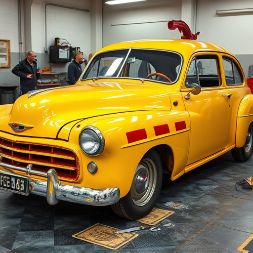 vehicle restoration process