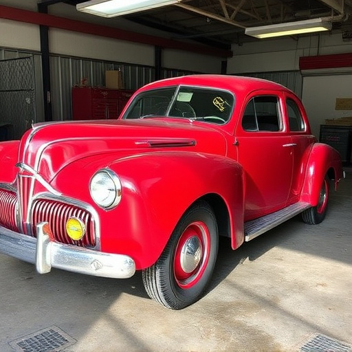 vehicle restoration process
