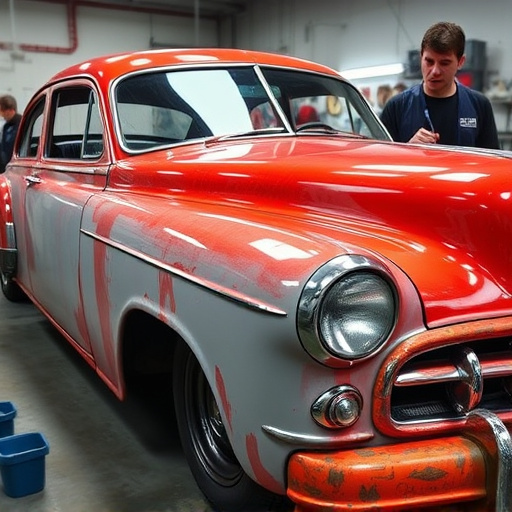 vehicle restoration process