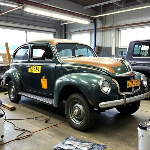 vehicle restoration process