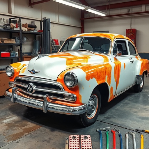 vehicle restoration process