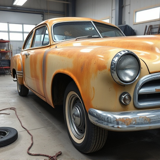 vehicle restoration process