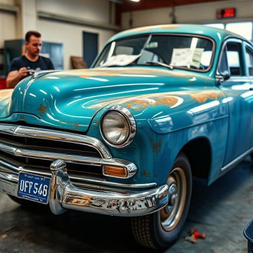 vehicle restoration process